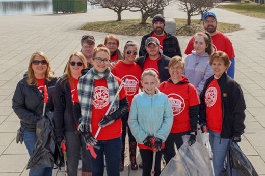 Valu Joins BN Waterkeeper at the Spring Shoreline Sweep