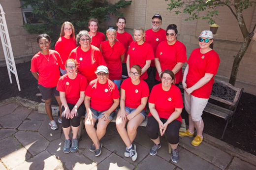 Valu Crew Revitalizes Courtyard At North Park Junior High School