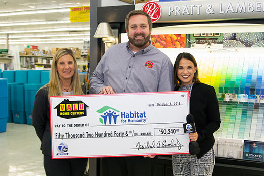 Valu Raises $50,240 For Habitat Buffalo