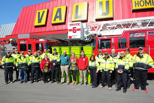 Valu Home Centers Donates Totes For Timmy's Battle