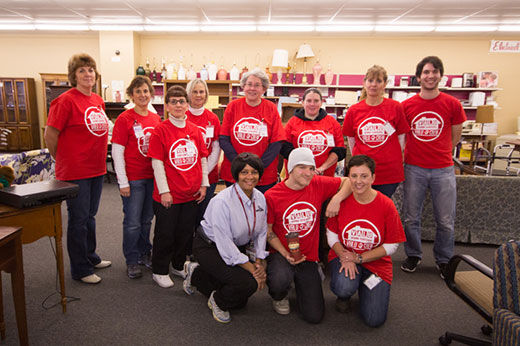 Valu Crew Volunteers & The Buffalo City Mission Thrift Store
