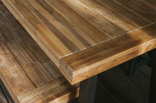 How I Made a Rustic Coffee Table in 2 Hours