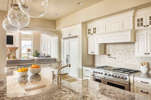 How to Paint Faux Marble & Granite Countertops