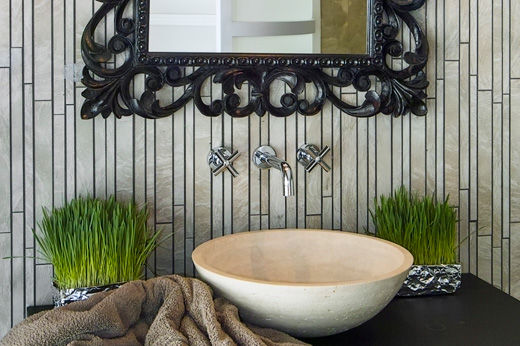 My Bathroom Makeover: Vibrant Color Top to Bottom