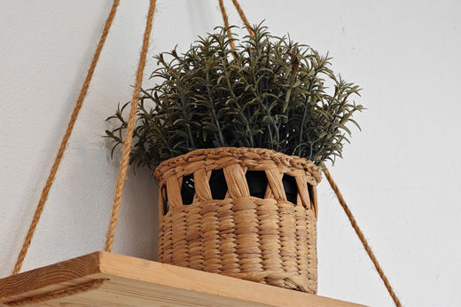 DIY Industrial Hanging Pots