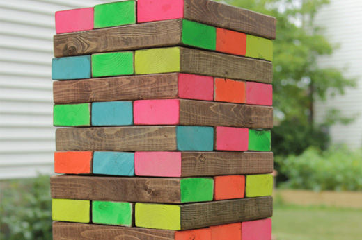 DIY Giant Jenga