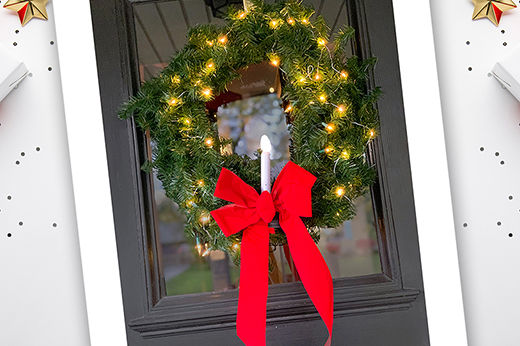 Build a Holiday Wreath with Valu