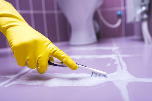 How to Clean Tile Grout