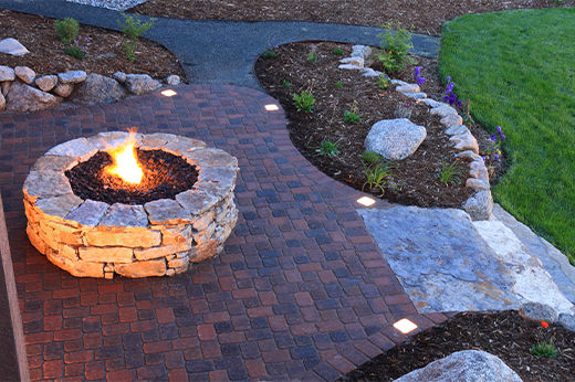 Install a Paver Patio and Solar Lights