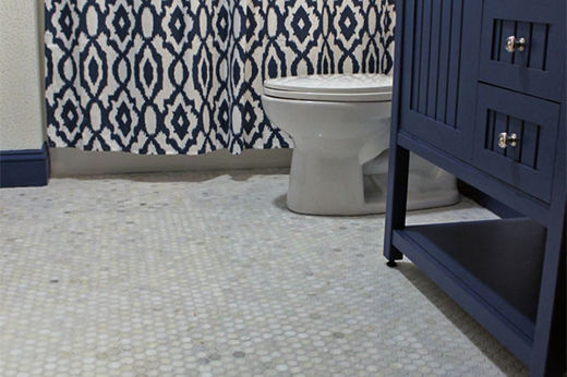 My Bathroom Renovation: Laying a Tile Floor