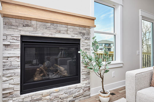 How to Paint a Stone Fireplace