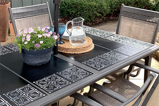 Patio Furniture Update Idea