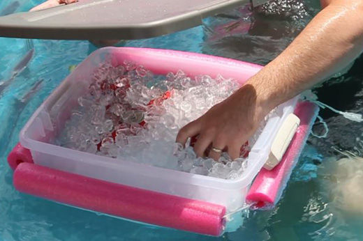 Pool Noodle Cooler