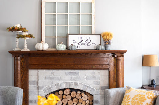 How to Restore a Fireplace Mantel