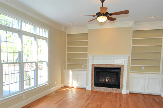 How to Paint Built-In Bookshelves