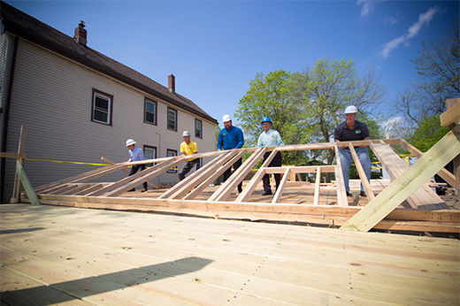 Valu Home Centers & Habitat Buffalo Raise A Wall At 300th House