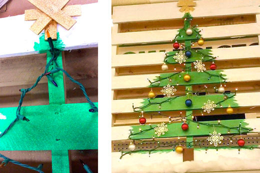 Build Your Own DIY Pallet Christmas Tree