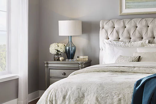Painted room