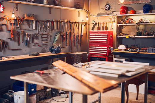 Transforming a Garage into a Real Workshop
