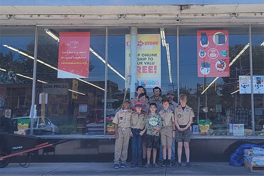 Valu Home Centers Supports Local Boy Scout Troop Fundraiser