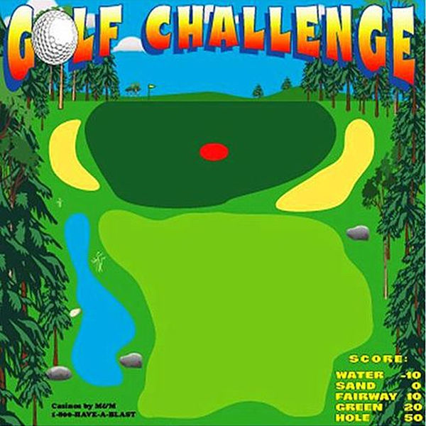 Twister Game Golf Challenge