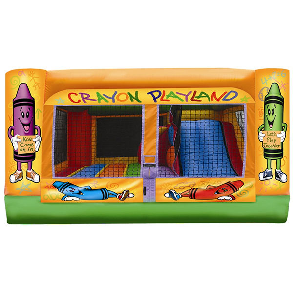 eInflatables Funhouse, Crayola Mini Combo #7