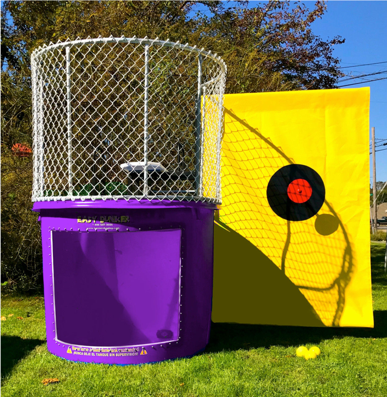Purple Dunk Tank, 500 Gallon