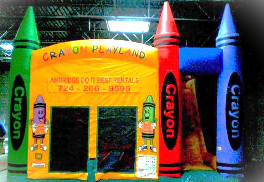 eInflatables Funhouse Large Crayola #5