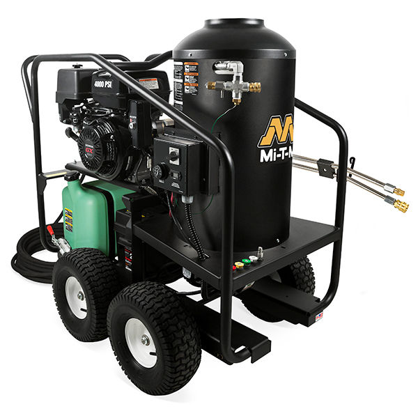 MI-T-M Pressure Washer Hot Water