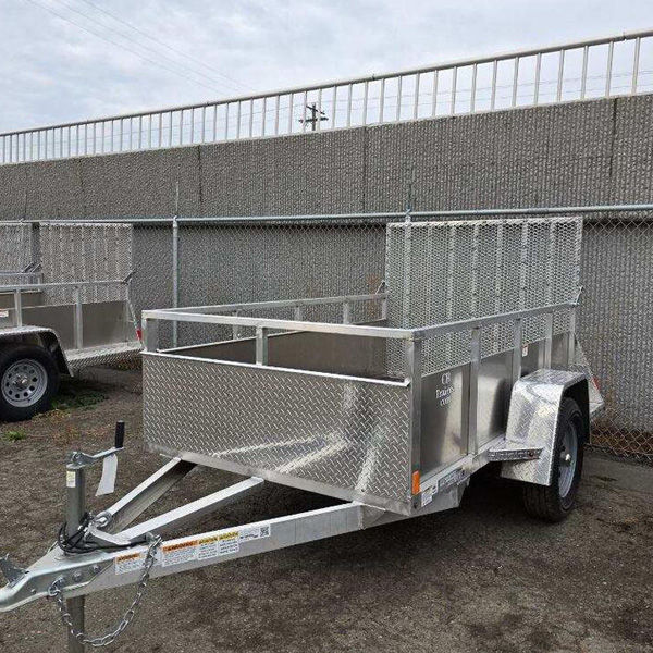Snake River Utility Trailer: Aluminum w/ sides