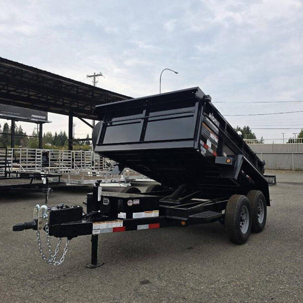 Snake River Dump Trailer: Surge Brakes