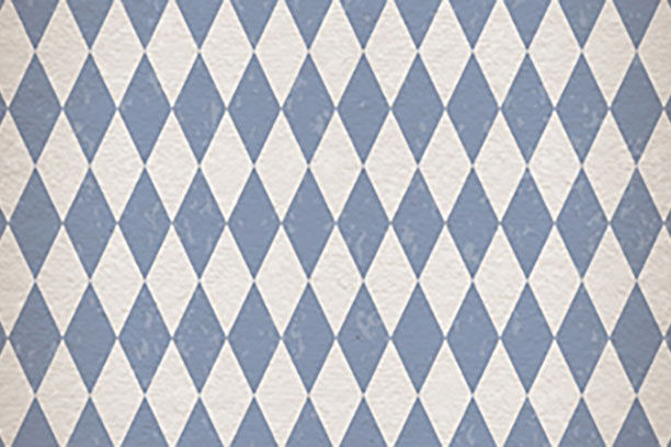 diamond pattern paint technique example
