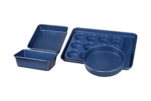 GraniteStone Diamond Blue Non-Stick Bakeware Set (5-Piece)