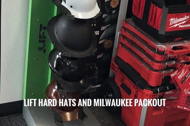 Lift Hard Hats & Milwaukee Packout