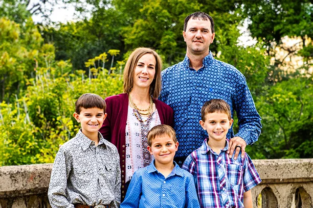 Homan family photo