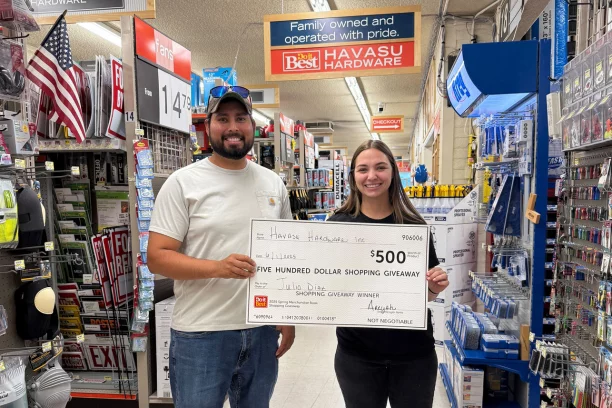 Havasu Hardware $500 Annual Giveaway Winners