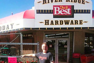 River Ridge Hardware is located on the corner of Driscoll and Garland, at 2803 W Garland in the Audubon.