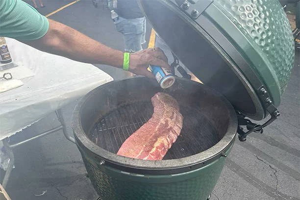 Big Green Egg at prior EggFEST
