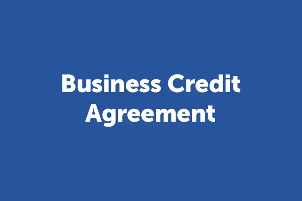 Business Credit Agreement