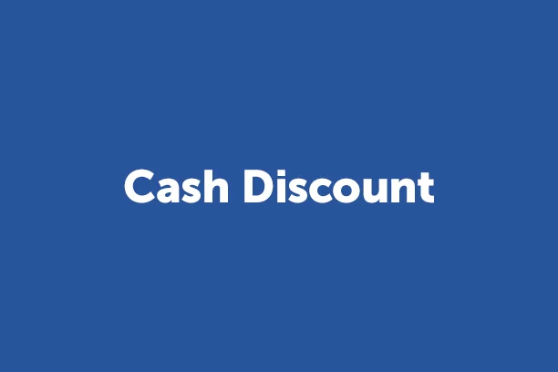 Cash Discount