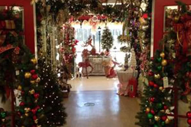 Christmas Shop Entrance