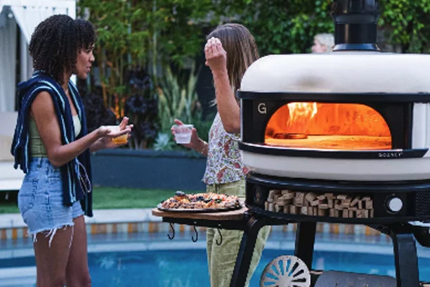 Wood fired cooking with The Dome