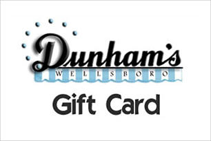 Dunham’s gift cards
