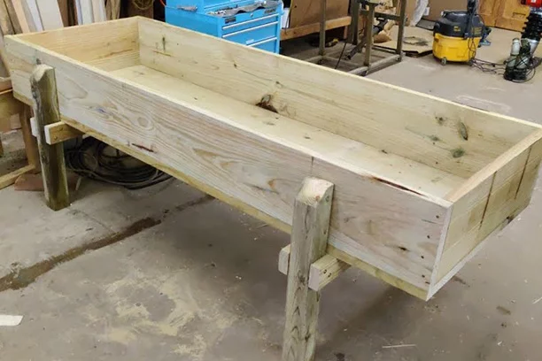 Green Treated Garden Box