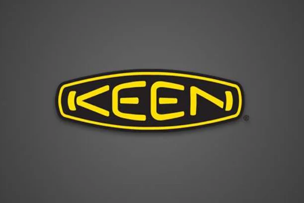 Keen logo on dark grey background