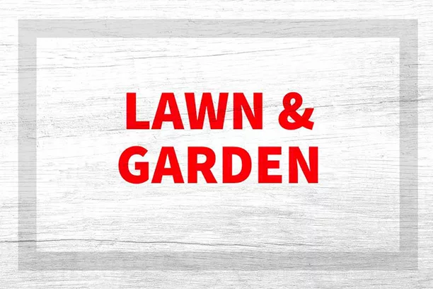 Lawn & Garden - Seed, Feed, Tools & Tiki Torches