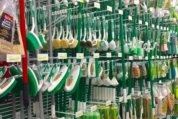 Libman brooms, brushes, mops and cleaning tools.