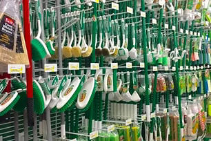 Libman brooms, brushes, mops and cleaning tools.