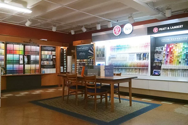 Pratt & Lambert color bar