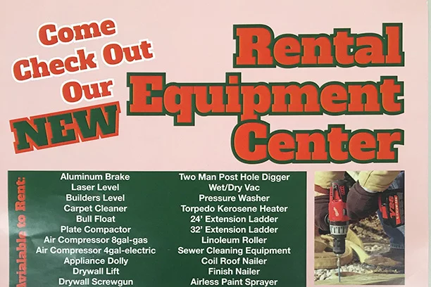 Rental Center